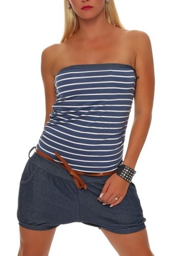 Damen jumpsuit jeans - im, jeans-look