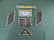 Army Patch Vietnam Abzeichen Aufnäher Original für die Olive Drab Uniform 