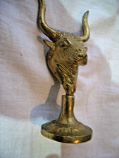 Kopf Figur Hochlandkuh Bulle