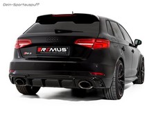 Remus Komplettanlage Ø76mm-System Audi RS3 8V ab 2017 175x108mm Carbon!
