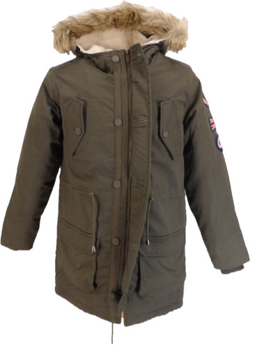 Khaki fischschwanz komplett - khaki,