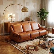 Vintage Sofa Kunstleder