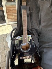 Gitarre Rechtshänder Schwarz VGS Vintage 