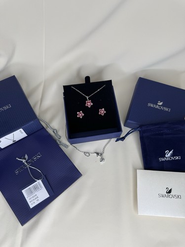 Swarovski silber set halskette - silber,