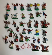 Sammlung Konvolut DDR Indianer und Cowboy Figuren