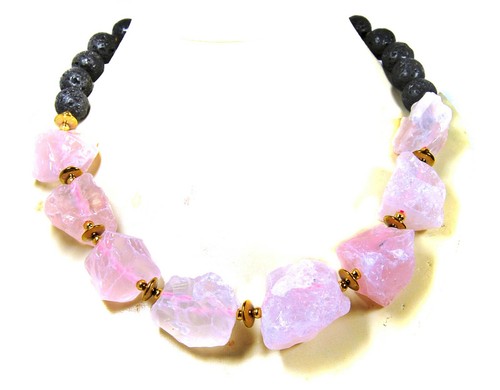 Edelsteinkette aus lava - edelsteinkette aus,