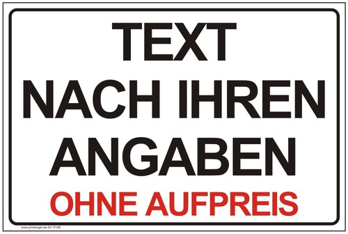 Firmenschild werbeschild - firmenschild,