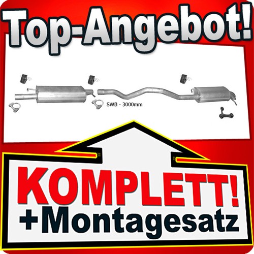 Auspuff für transporter - auspuff,