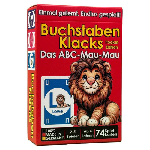 Buchstaben klacks pocket - buchstaben,