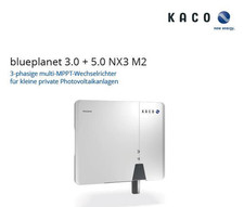 KACO blueplanet 3.0 NX3 M2 3-phasiger multi-MPPT Wechselrichter mit Sunclix