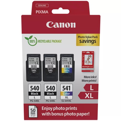 Canon 540l cl 541xl - canon, cl-541xl