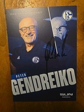 Autogrammkarte FC Schalke 04