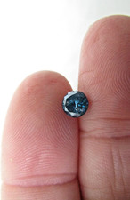 NATURDIAMANT 0,80 ct. tiefblau
