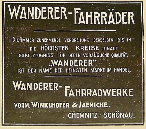 Wanderer fahrradwerke - wanderer,