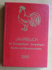 DDR Jahrbuch Rassegeflügel Ziergeflügel Exoten Kanarien Züchter 1980 Kalender