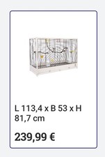 TIAKI Holz Vogelkäfig Robin