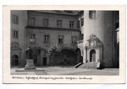 Küstrin schloßhof - küstrin,