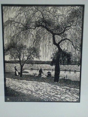 Bäume wasser landschaft - "bäume,