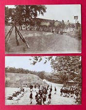 2 x Militär Foto AK DRESDEN