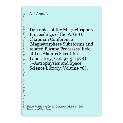Dynamics the magnetosphere - dynamics, of