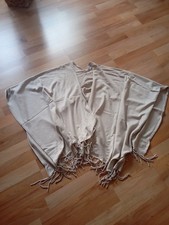 Poncho cape umhang beige - poncho,