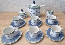 Villeroy & Boch Gallo Porzellan Kaffeeservice Serie Switch 3 Dekor Castell 15tlg