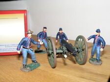 W. Britain 31148 ACW Nordstaaten Kanone mit Mannschaft, Union Artillery Set