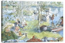 Leinwandbild Krebsfang - Carl