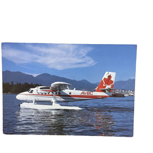 Postkarte flugzeug airbc - flugzeug,