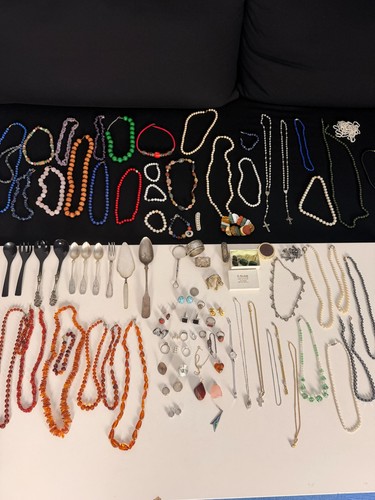Nachlass schmuck konvolut - schmuck,