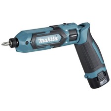 Makita  TD022DSE Schlagschrauber  7.2 V 1.5 Ah Li-Ion inkl. 2. Akku, inkl. Ta...