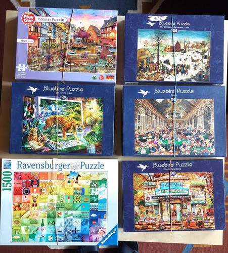 Puzzle 1000 teile konvolut - teile,