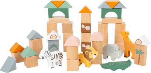 Holzbausteine safari - holzbausteine,