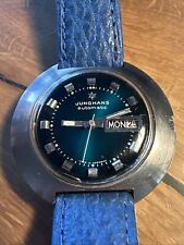 Junghans UFO Herrenuhr Automatic Wochentag Datum 1970er Jahre Retro Vintage