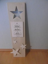 Weihnachten, Advent - Holzbrett, Dekobrett , Holzaufsteller  "Winter"