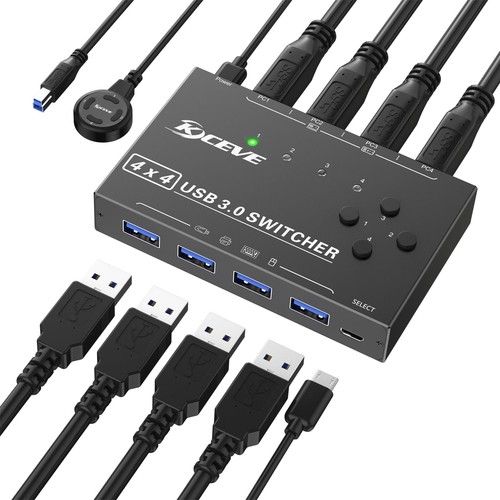 Usb switch selector port - usb, 4