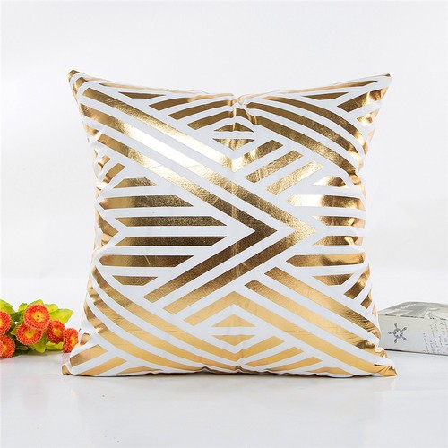 Softer kissenbezug gold muster - gold,