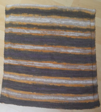  Babydecke  , Wolldecke , Handarbeit , "Braun-beige farbverlauf  ",