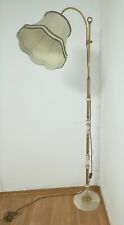 Vintage Marmor Messing Stand Lampe Stehlampe, Vintage marble brass floor lamp