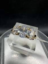 Gold Dreistein Ring Jubiläum