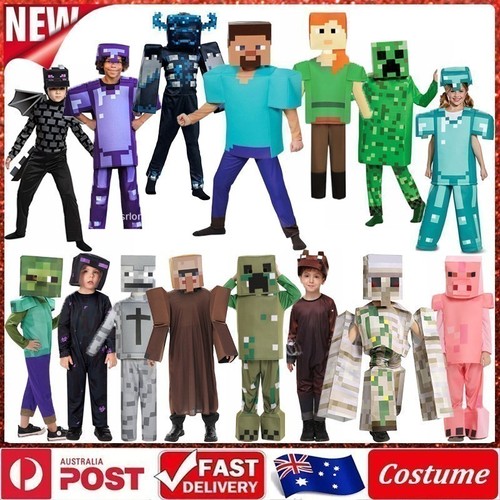 New kids minecraft halloween - kids,