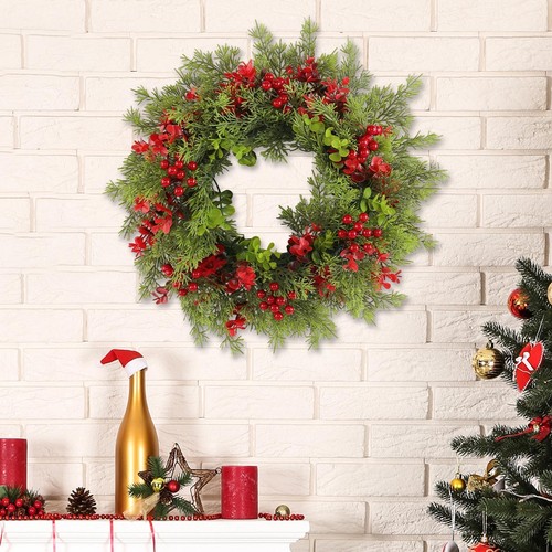 Künstlicher weihnachtskranz - künstlicher,