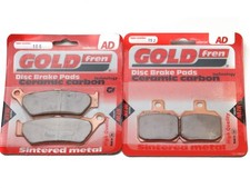 Bremsbeläge vorne & hinten für Brammo Elektrofahrräder Enertia 2012-2013