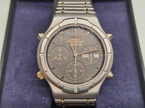 Seiko 7a38 713a herrenuhr - 7a38,