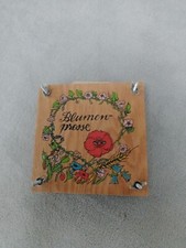 Blumenpresse, Holz, 18x18 cm