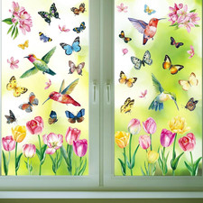 Fensterbilder Frühling Deko