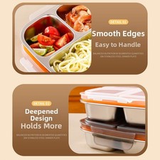 Edelstahl 3 Teiliger