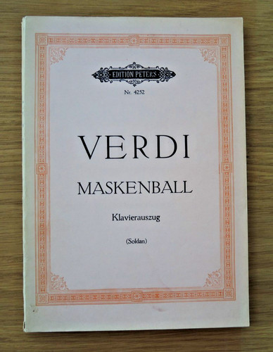Verdi oper ein maskenball - verdi-oper,