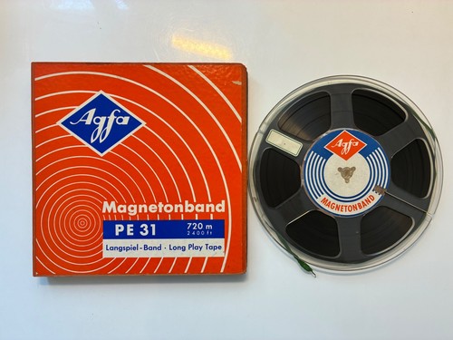 Agfa tonbandspule open - agfa, cm