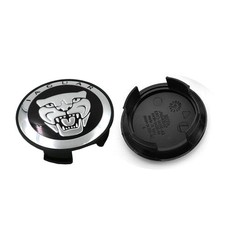 4 x 59mm Für Jaguar Schwarz